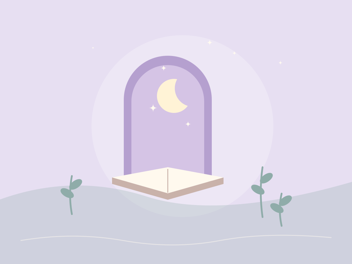 Ilustración original para María: fe y esperanza