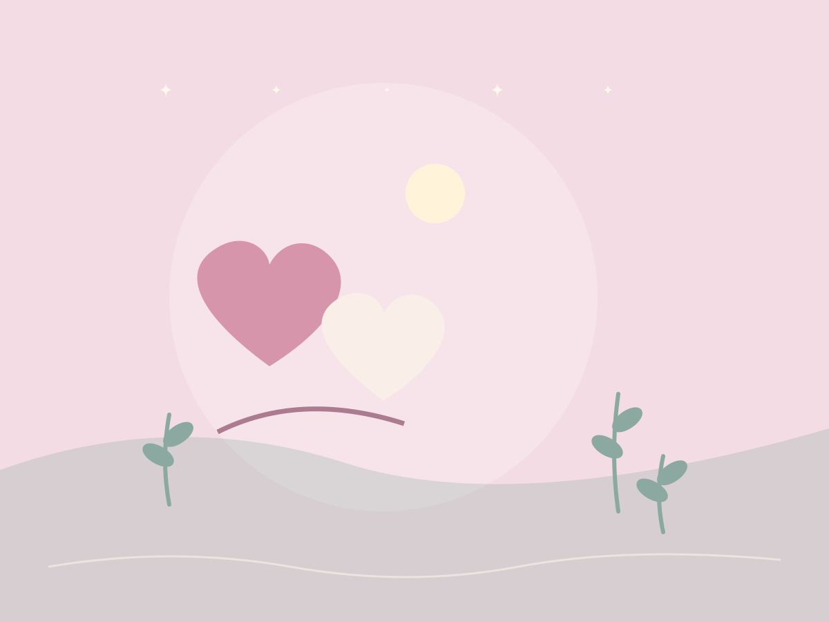 Ilustración original para Miriam: amor y vínculos