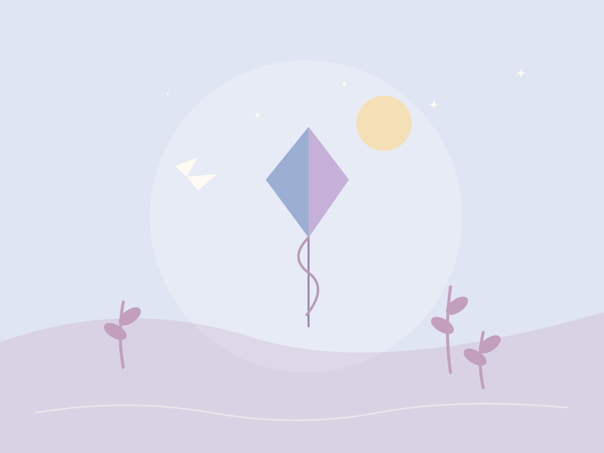 Ilustración original para Violeta: libertad y sueños